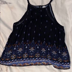patterned tank top